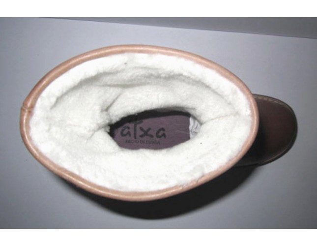 Cizme din piele naturala Montana Tabac, pentru femei