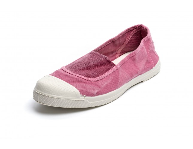 Tenisi Natural World, model Elastico Central, Rosa, aspect Stone-Washed