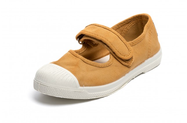 Tenisi Natural World pentru copii, model Mercedes, Lino