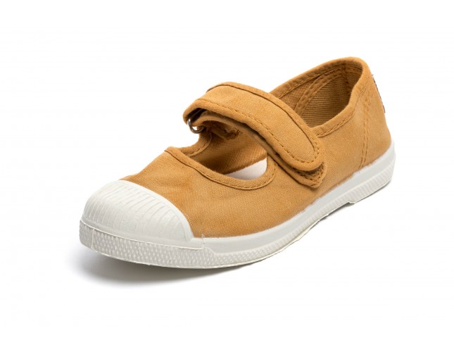 Tenisi Natural World pentru copii, model Mercedes, Lino