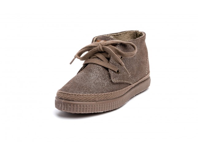 Ghete Natural World, model Glitter 551 Siret, Argintiu