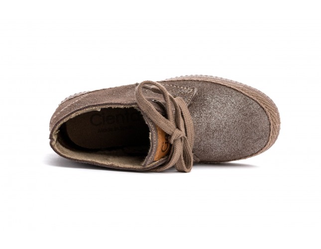 Ghete Natural World, model Glitter 551 Siret, Argintiu