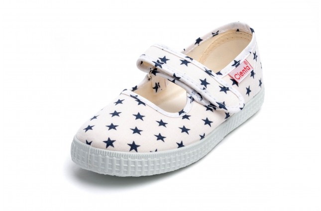 Tenisi Cienta by Natural World, model Mercedes, Alb