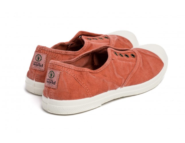 Tenisi Natural World, model Elastico 102, Teracota