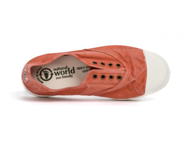 Tenisi Natural World, model Elastico 102, Teracota