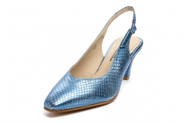 Sandale Gasymar din piele, model BOALUX 5310, Bleu