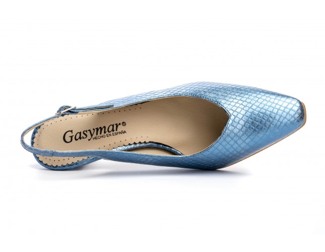 Sandale Gasymar din piele, model BOALUX 5310, Bleu