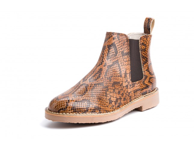 Ghete Chelsea, piele Taywan America 6038, Maro