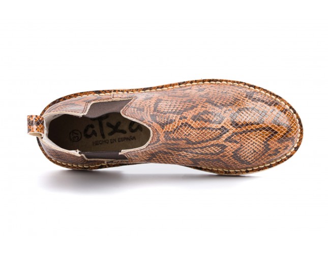 Ghete Chelsea, piele Taywan America 6038, Maro