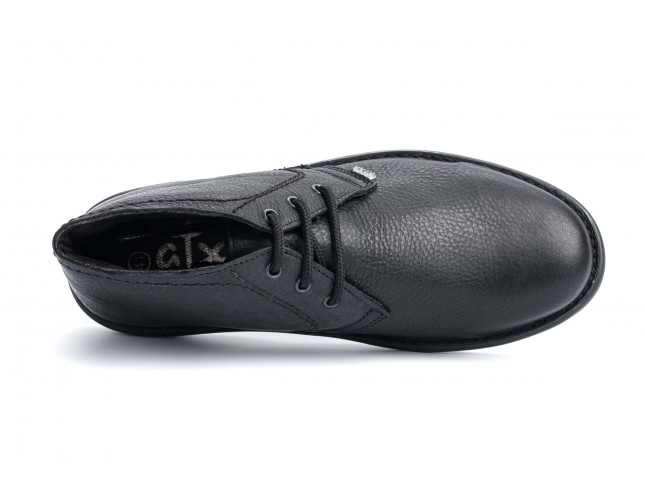 Ghete piele Bomber Confort 1790, Negru