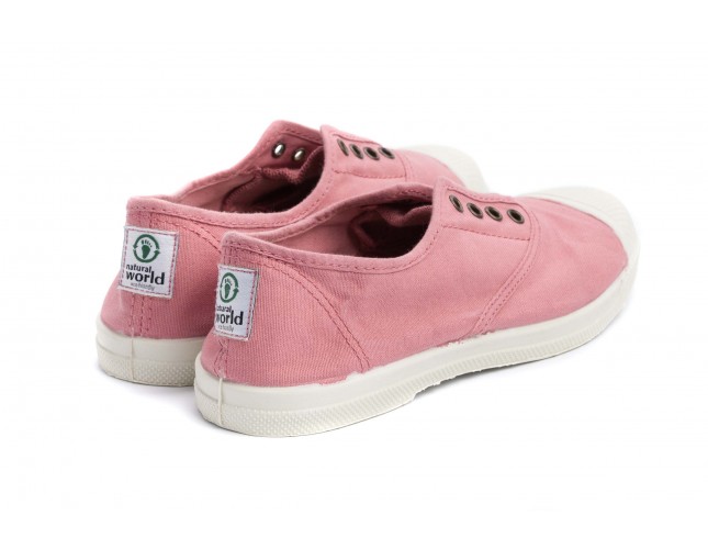 Tenisi Natural World, model Elastico 102, Rosa