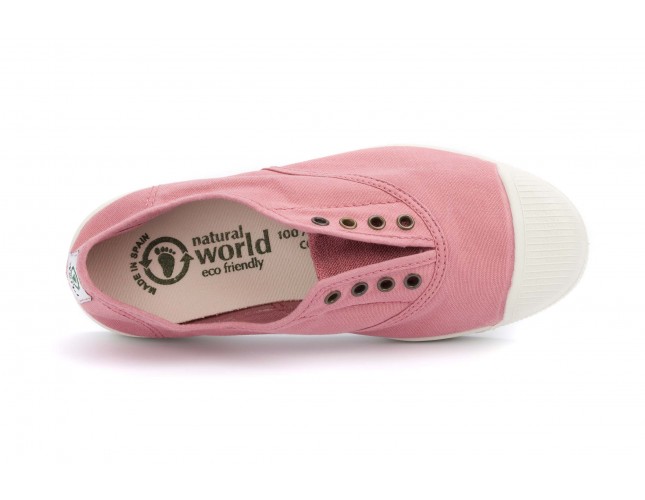 Tenisi Natural World, model Elastico 102, Rosa