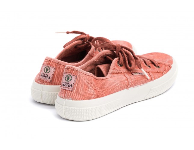 Tenisi Natural World, model Basquet 901B, Teracota aspect Stone-Washed