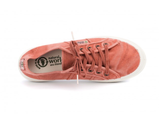 Tenisi Natural World, model Basquet 901B, Teracota aspect Stone-Washed