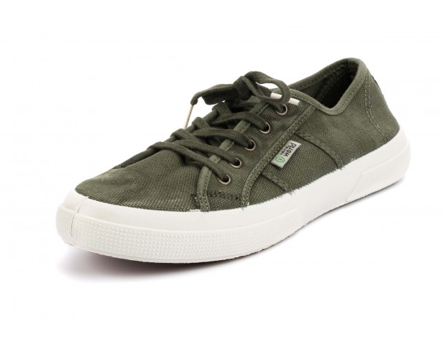 Tenisi Natural World, model Basquet 901B, Kaki aspect Stone-Washed