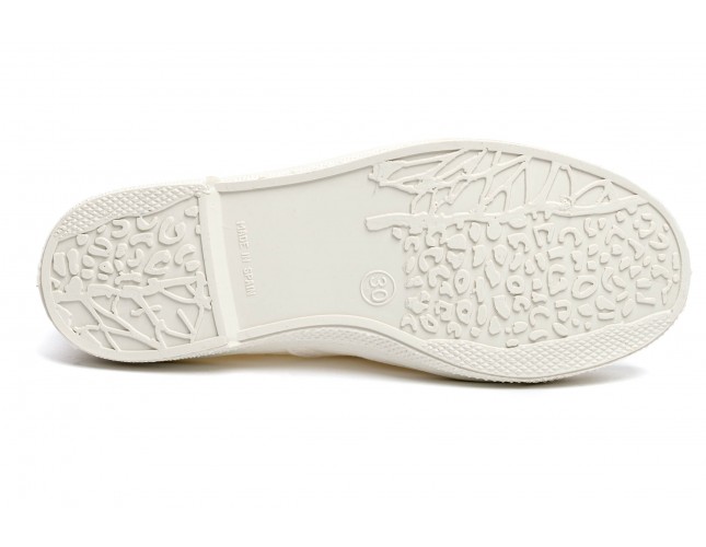 Tenisi Natural World pentru copii, model Elastico 470, Kaki aspect Stone-Washed