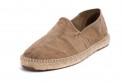 Espadrile Natural World, model Camping Yute 325, Bej aspect Stone-Washed