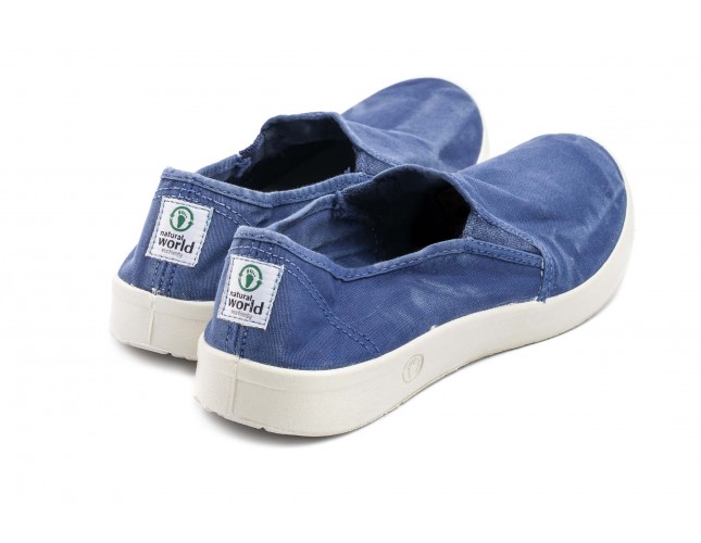 Tenisi Natural World, model Cangrejo 3306, Marin aspect Stone-Washed