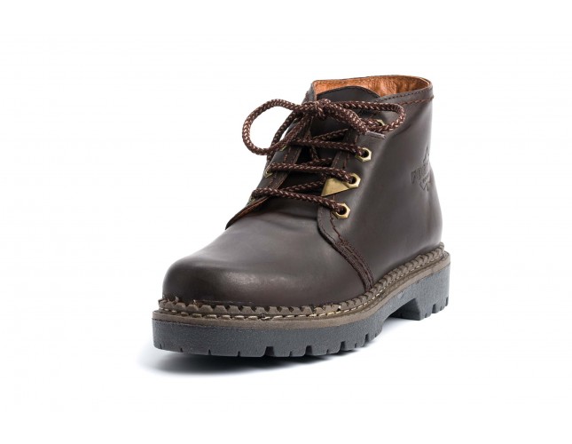 Bocanci Cruan, din piele naturala, model TITAN 0420, Maron