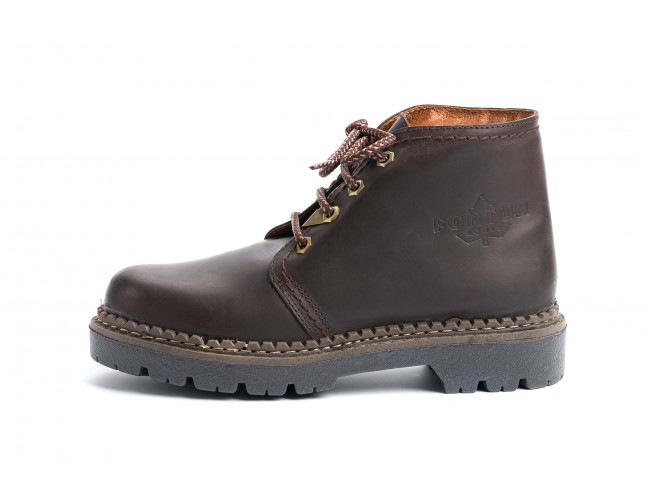 Bocanci Cruan, din piele naturala, model TITAN 0420, Maron