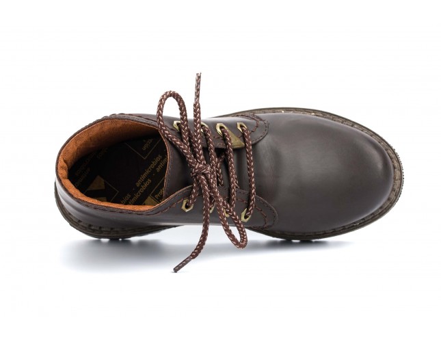 Bocanci Cruan, din piele naturala, model TITAN 0420, Maron