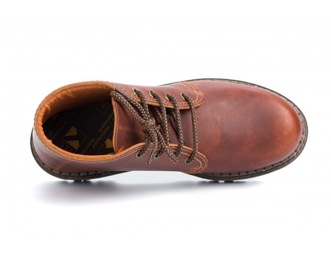 Bocanci Cruan, din piele naturala, model TITAN 0420, Cuero