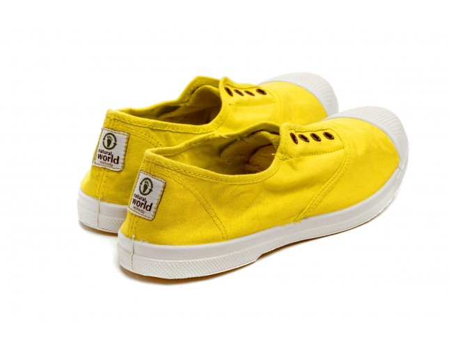 Tenisi Natural World, model Elastico, Galben Amarillo