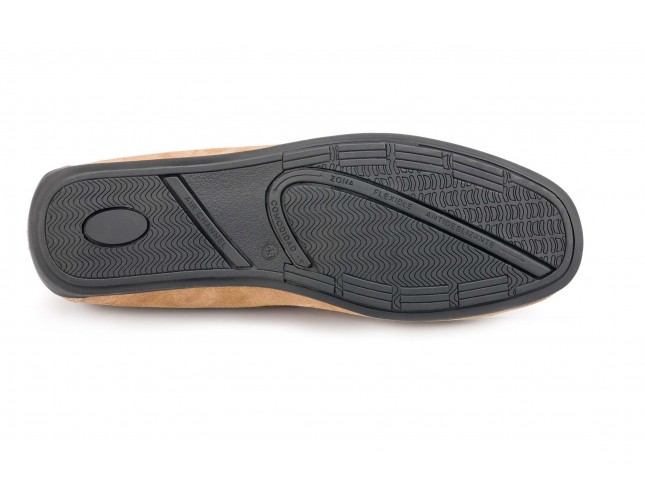 Mocasini din piele Pastoret 552, Bej