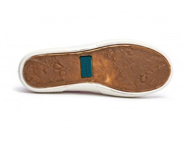 Tenisi Natural World, model Basquet 901B, Verde Albahaca, aspect Stone-Washed