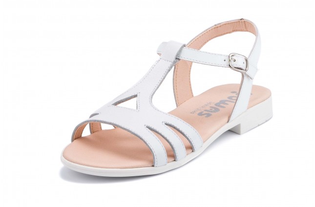 Sandale Yowas pentru copii, model Kafir, Alb