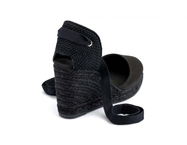 Sandale Gaimo din panza, model COLIN, Negru