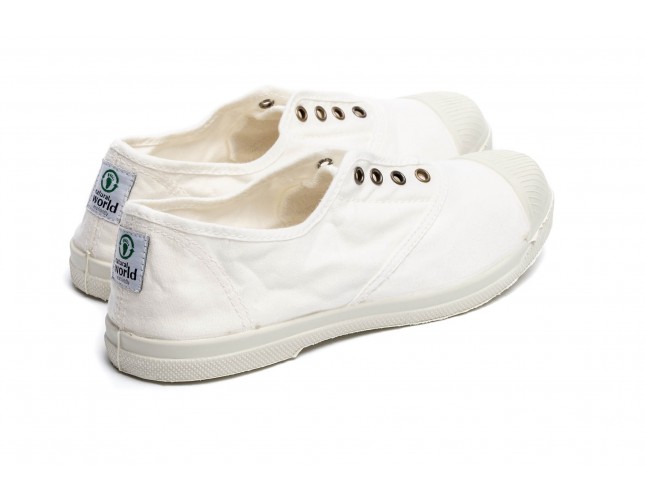 Tenisi Natural World, model Elastico 3102, Alb