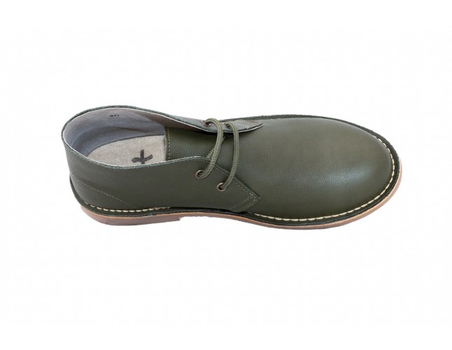 Ghete Safari, piele Samun, Verde Militar