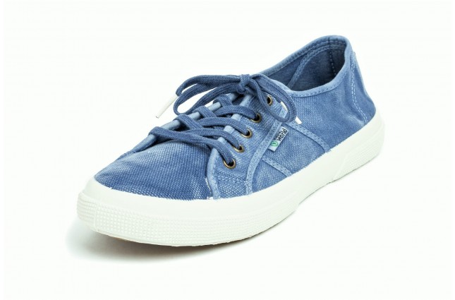 Tenisi Natural World, model Basquet 901B, Albastru Celeste/Tejano, aspect Stone-Washed