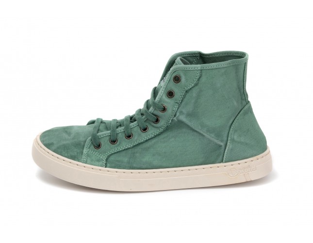 Bascheti Natural World, model BOTA 6608, Verde Albahaca aspect stone-washed