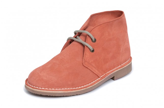 Ghete ATXA din piele intoarsa, model SAFARI 2000, Coral