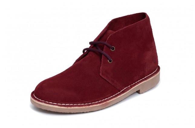 Ghete ATXA din piele intoarsa, model SAFARI 2000B, Bordo