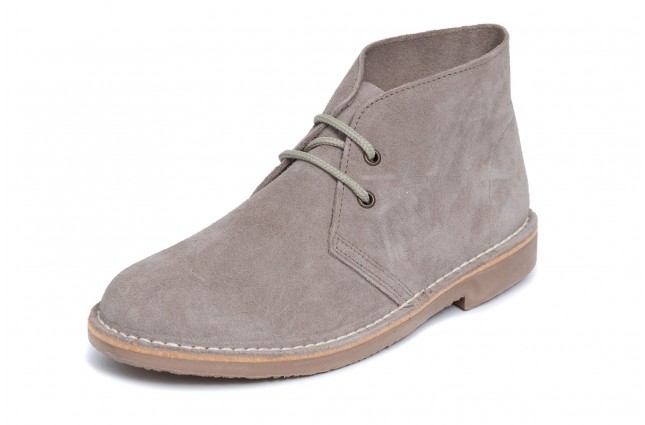 Ghete ATXA din piele intoarsa, model SAFARI 2000B, Bej Niquel