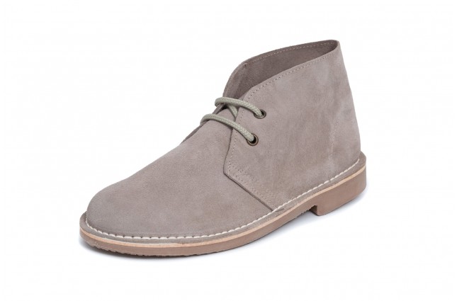 Ghete ATXA din piele intoarsa, model SAFARI 2000, Bej Niquel