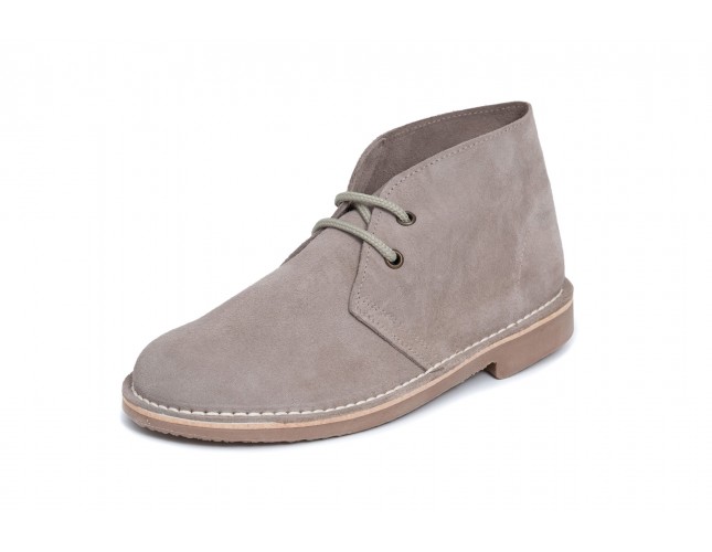 Ghete ATXA din piele intoarsa, model SAFARI 2000, Bej Niquel