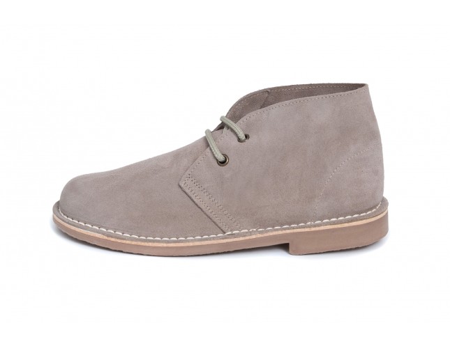 Ghete ATXA din piele intoarsa, model SAFARI 2000, Bej Niquel