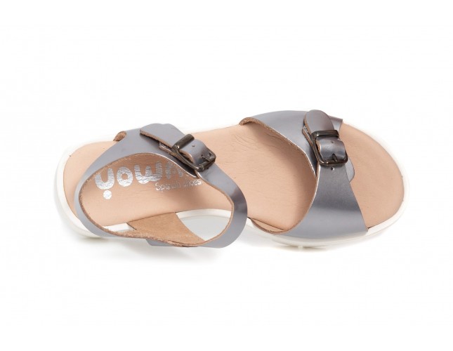 Sandale Yowas pentru copii, model Glas, Argintiu