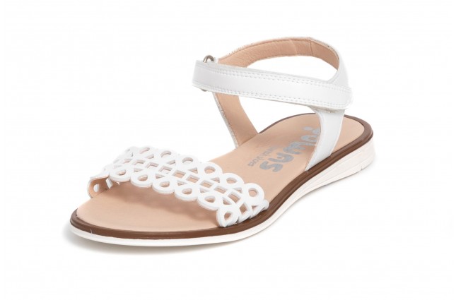 Sandale Yowas pentru copii, model Micronapa, Alb