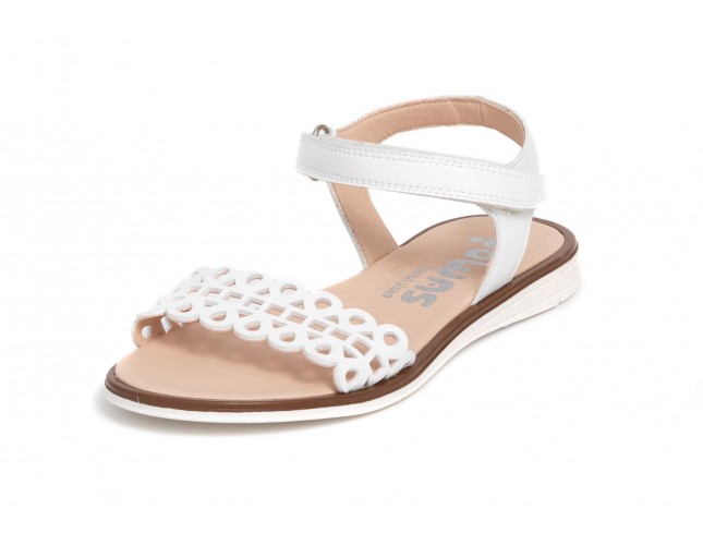 Sandale Yowas pentru copii, model Micronapa, Alb