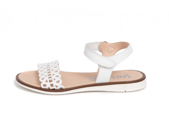 Sandale Yowas pentru copii, model Micronapa, Alb