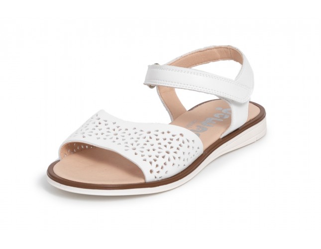 Sandale Yowas pentru copii, model Micronapa, Alb