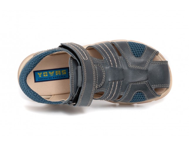 Sandale Yowas pentru copii, model Arizona, Albastru