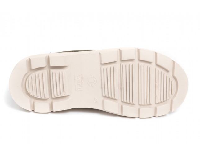 Ghete Natural World, model Bota 7101, Kaki, aspect Stone-Washed