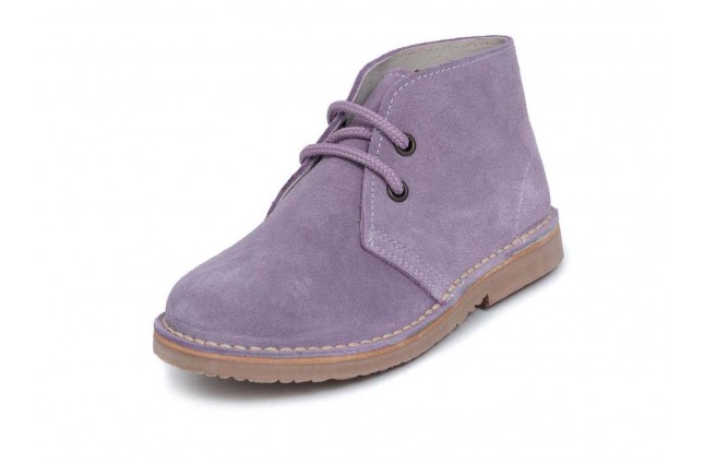 Ghete Safari, piele intoarsa Lila