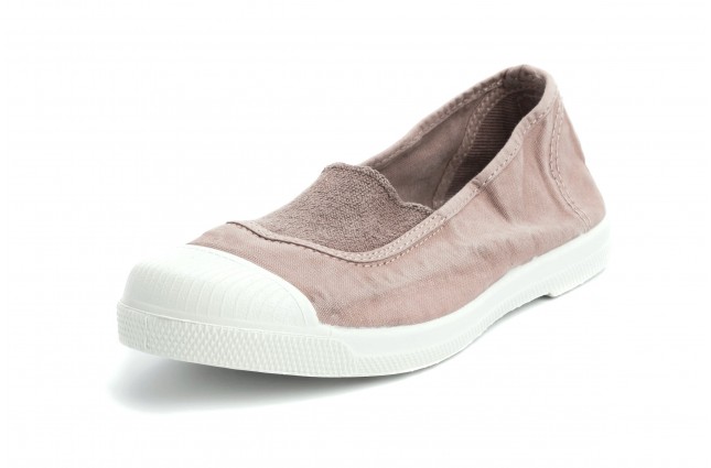 Tenisi Natural World, model Elastico Central, Bej, aspect Stone-Washed